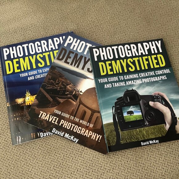 Photography Demystified, David Mc Kay,3 Books